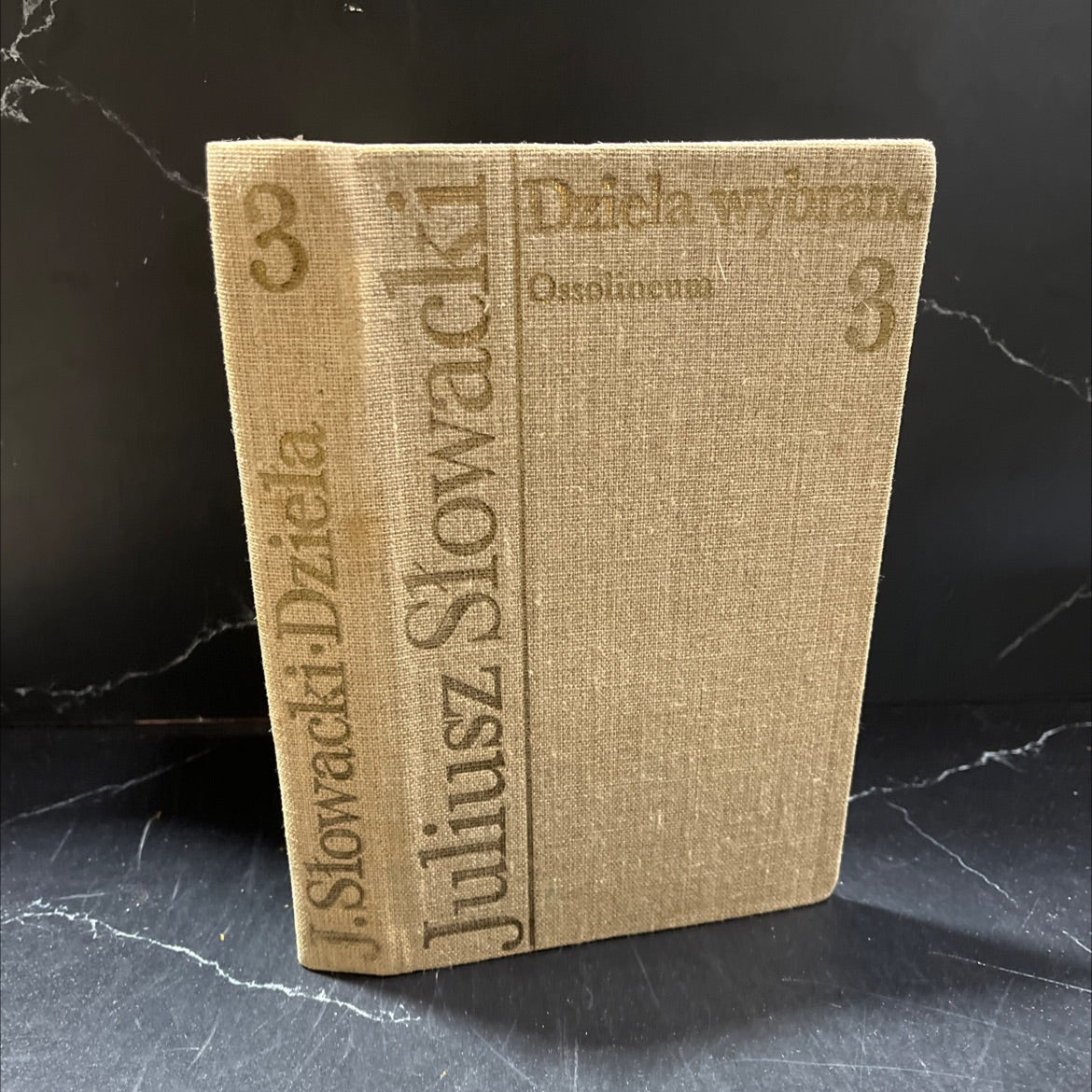 selected works of julius slowacki volume 3 dramas book, by julius slowacki, 1979 Hardcover image 1