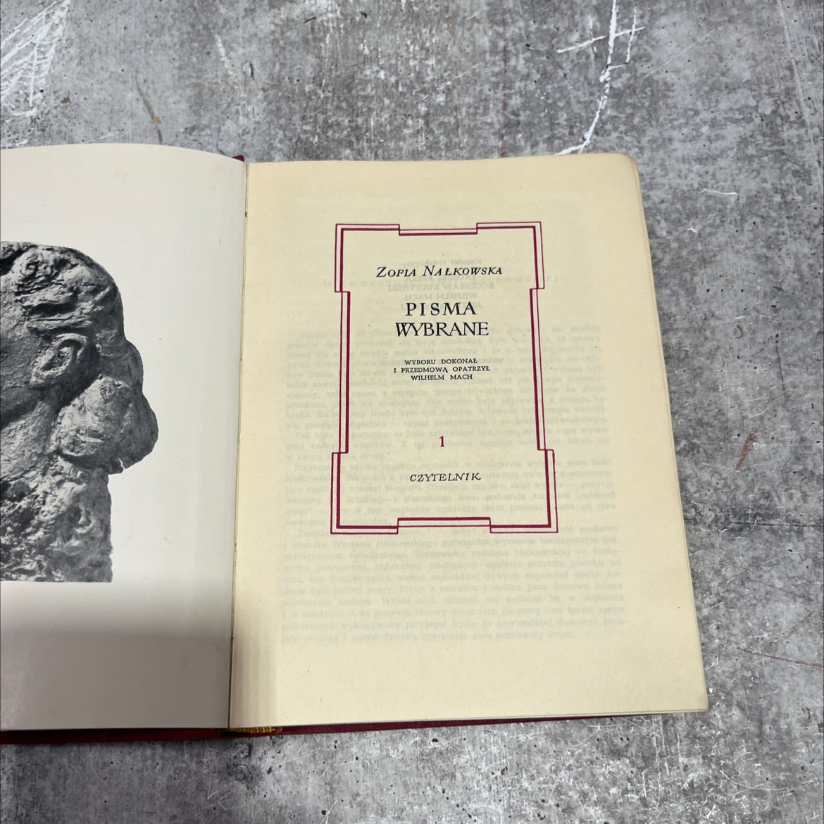 selected writings of zofia nałkowska book, by zofia nałkowska, 1970 Hardcover image 2