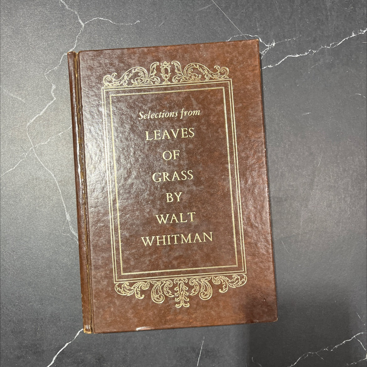 selections from leaves of grass book, by walt whitman, 1961 Hardcover image 1
