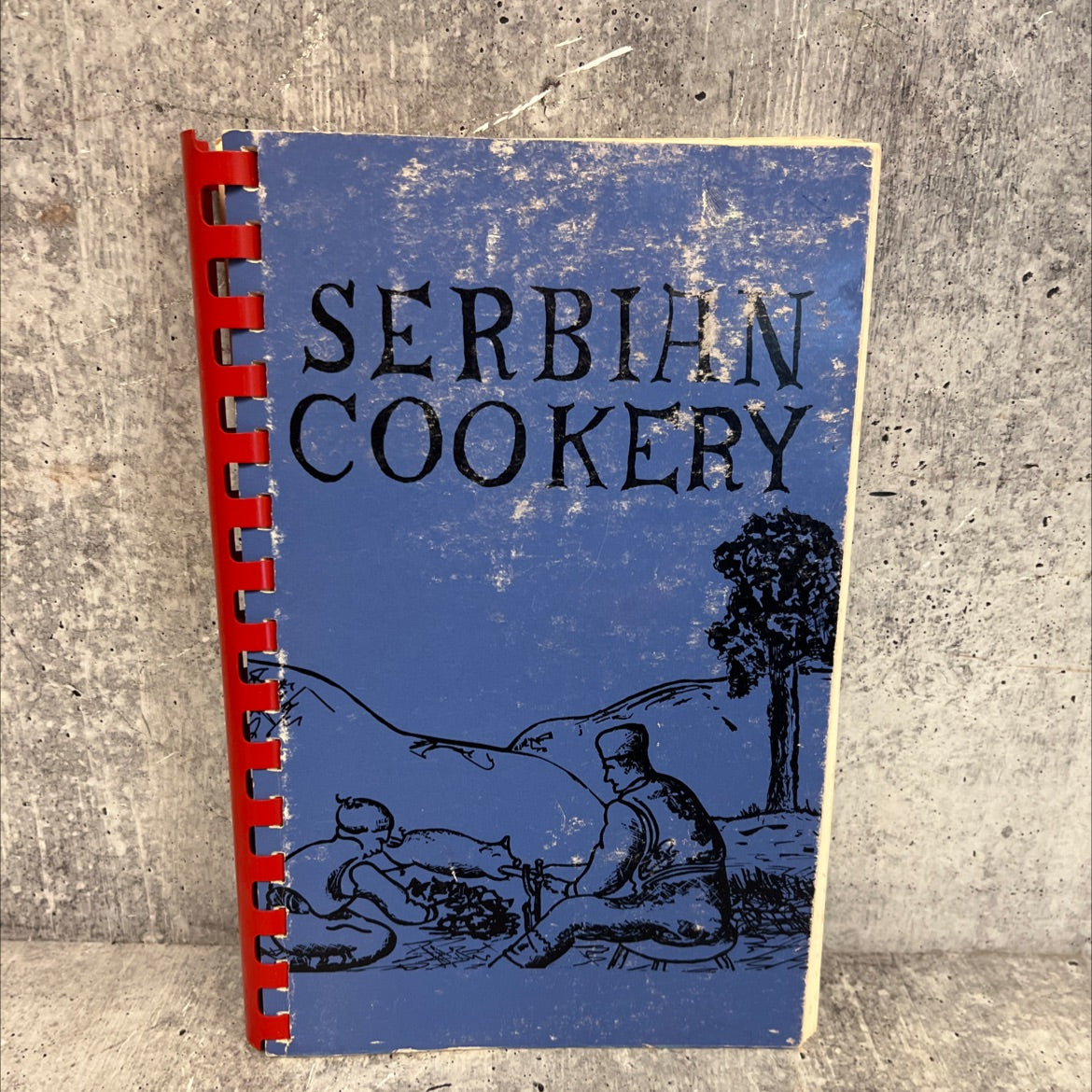 serbian cookery book, by Sisters of Ravanica Serbian Eastern Orthodox Church, 1955 Paperback image 1