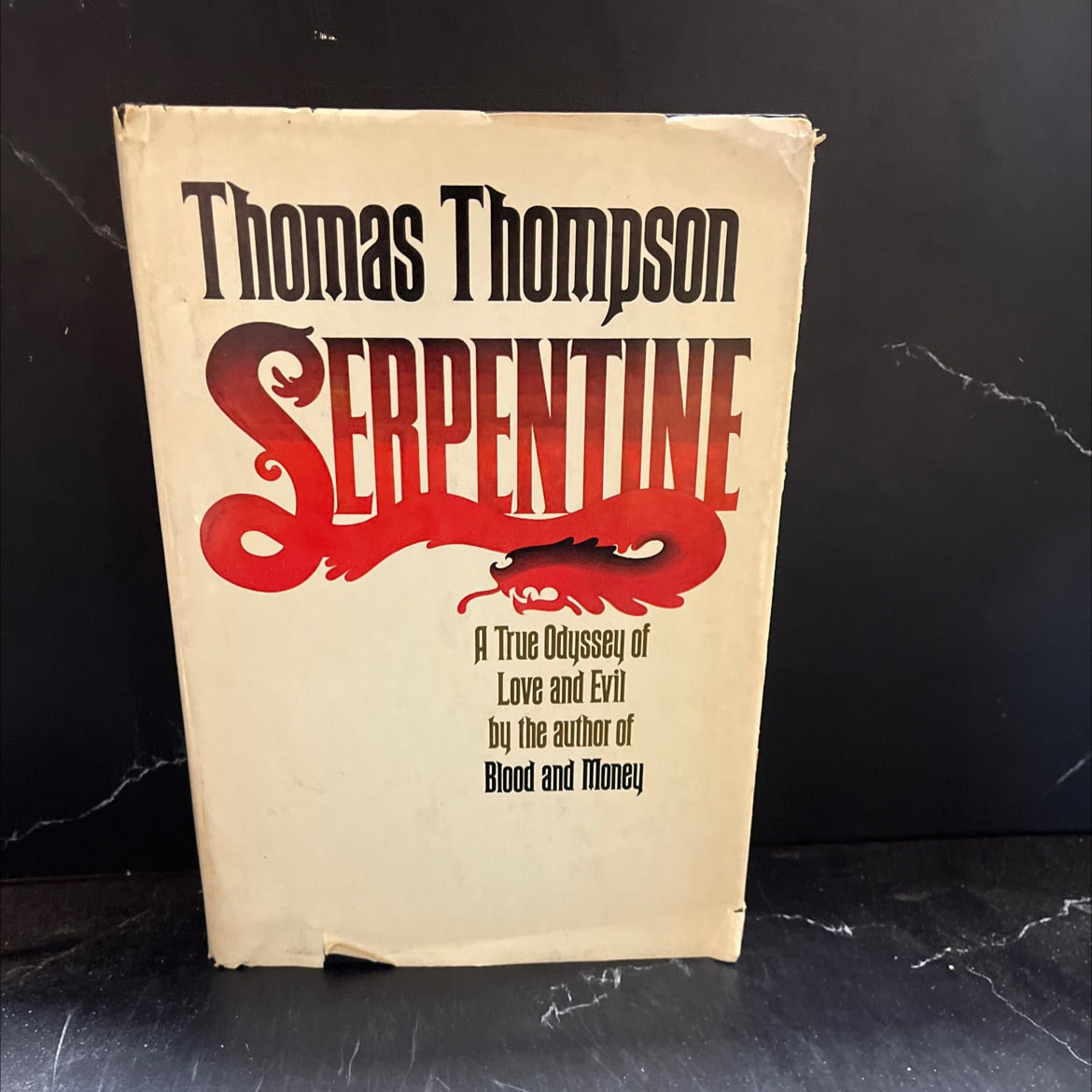 serpentine book, by thomas thompson, 1979 Hardcover image 1