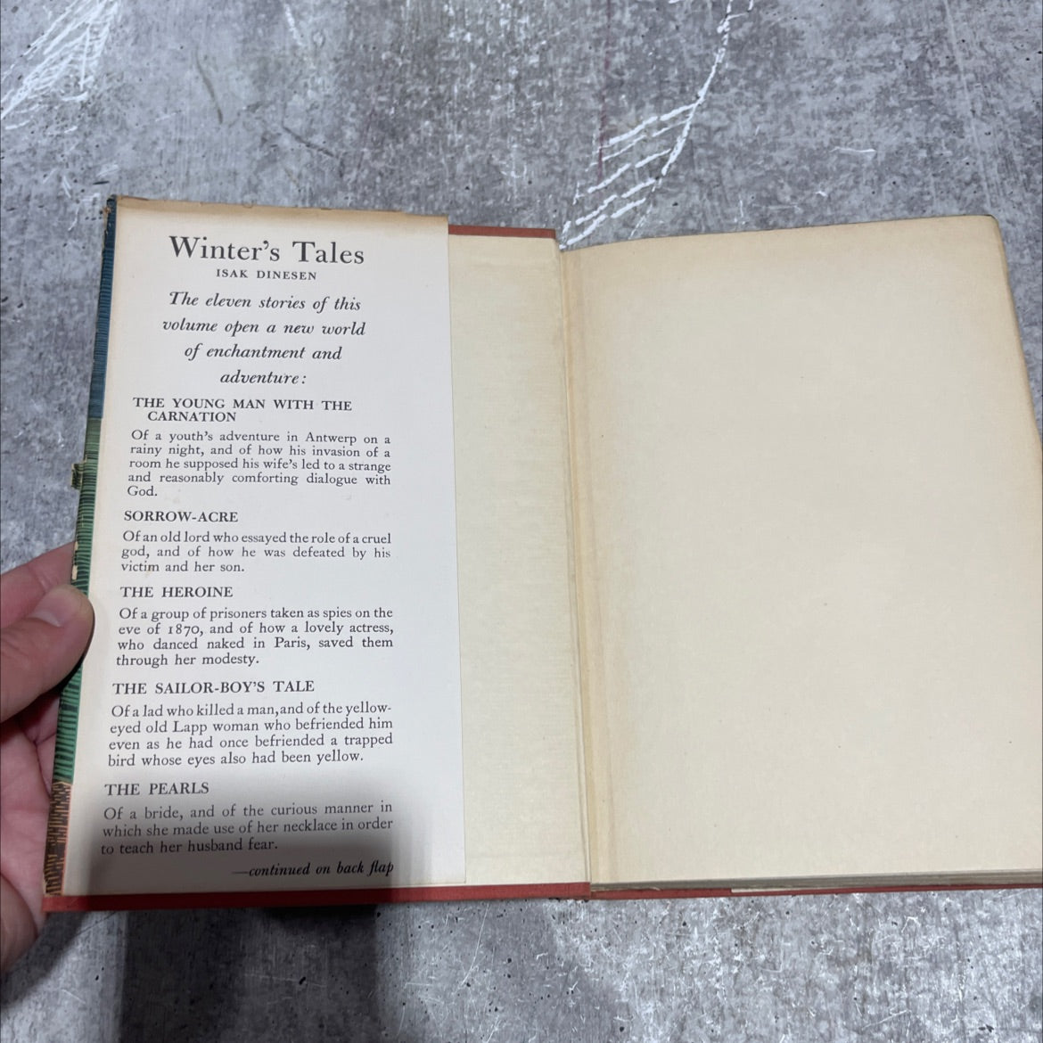 seven gothic tales out of africa book, by isak dinesen, 1942 Hardcover image 4