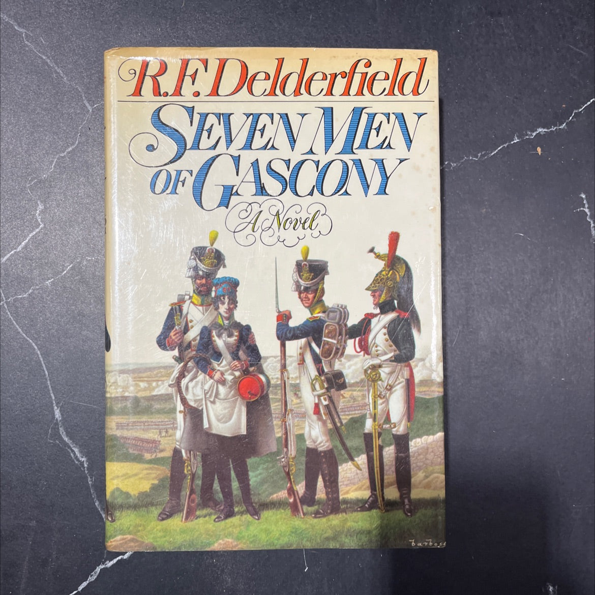 seven men of gascony book, by r. f. delderfield, 1973 Hardcover image 1