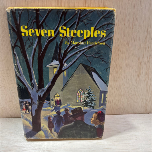 seven steeples book, by margaret henrichsen, 1953 Hardcover, Vintage image 1