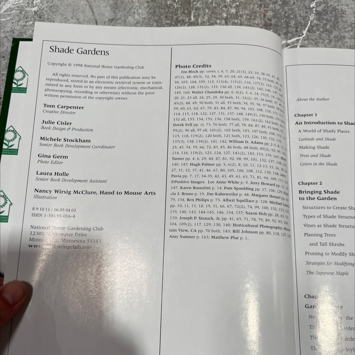 shade gardens book, by Mimi Luebbermann, 1998 Hardcover image 3