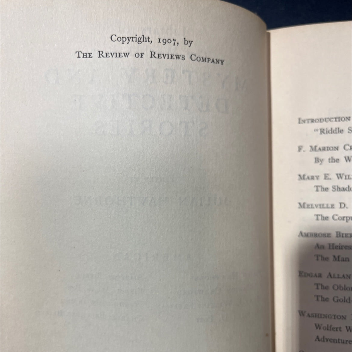 shadows on the wall book, by mary e. wilkins-freeman, 1907 Hardcover image 3