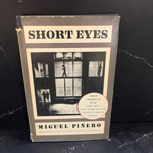 short eyes book, by miguel piñero, 1975 Hardcover image 1