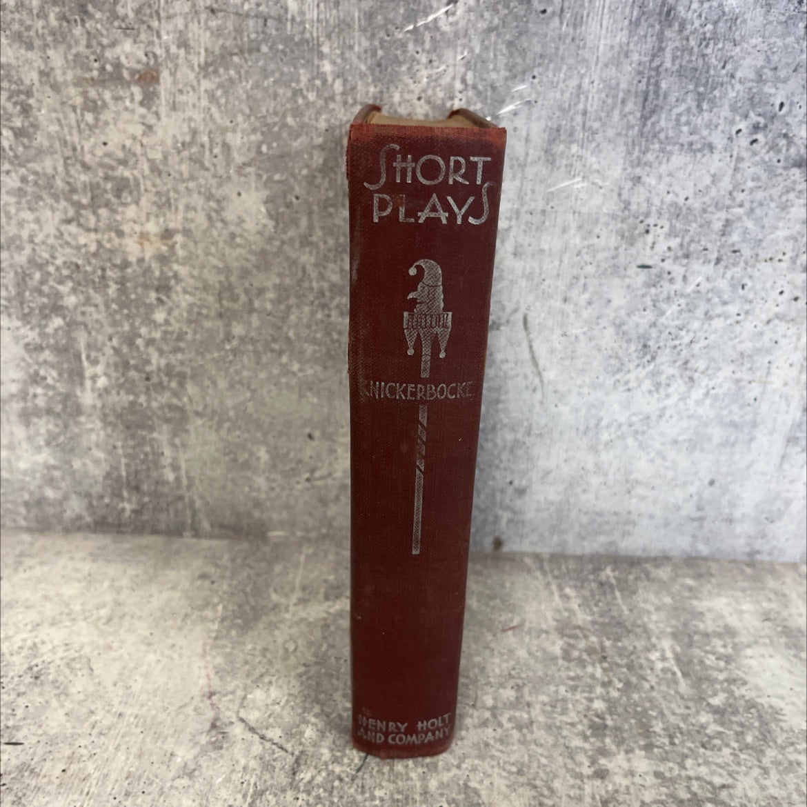 short plays book, by edwin van b. knickerbocker, 1931 Hardcover image 4