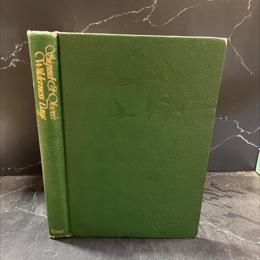 sigurd f olson's wilderness days book, by Sigurd F. Olson, 1972 Hardcover image 1
