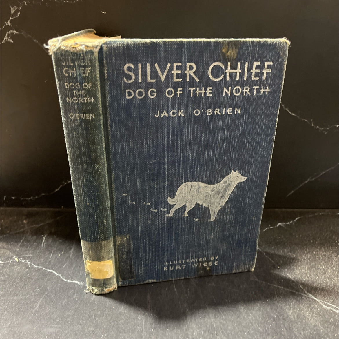 silver chief dog of the north book, by jack o'brien, 1933 Hardcover image 1