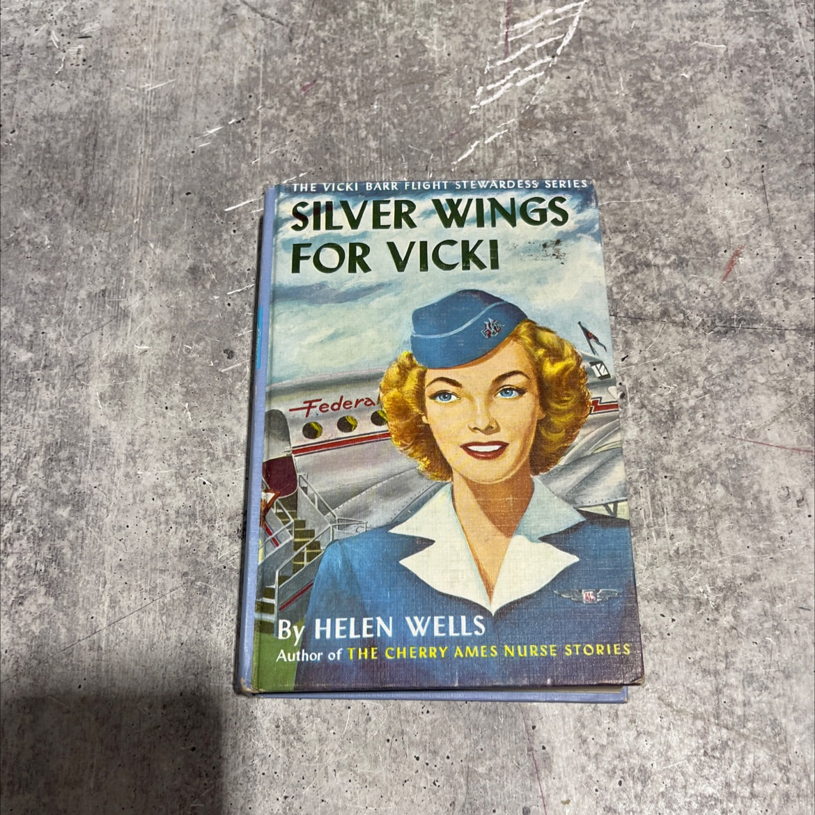 silver wings for vicki book, by helen wells, 1947 Hardcover image 1