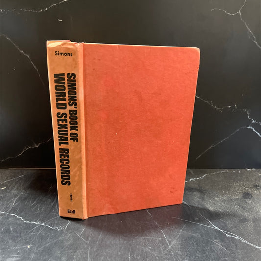 simons' book of world sexual records book, by g. l. simons, 1975 Hardcover image 1
