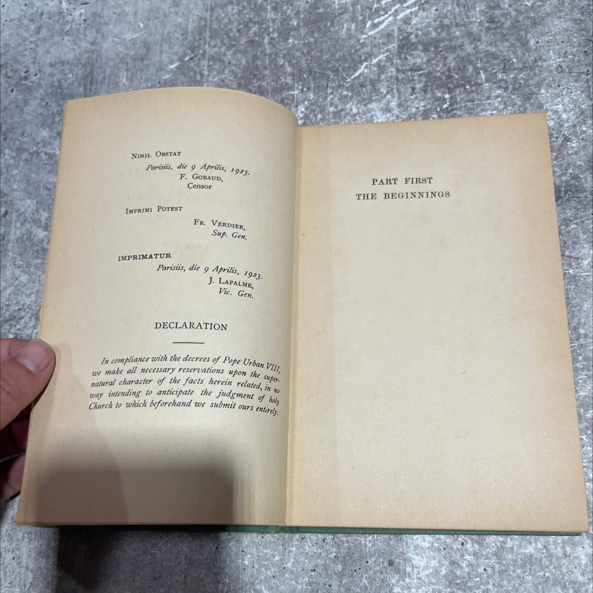 sisters of charity of saint vincent de paul book, by a priest of the mission, 1927 Hardcover image 3