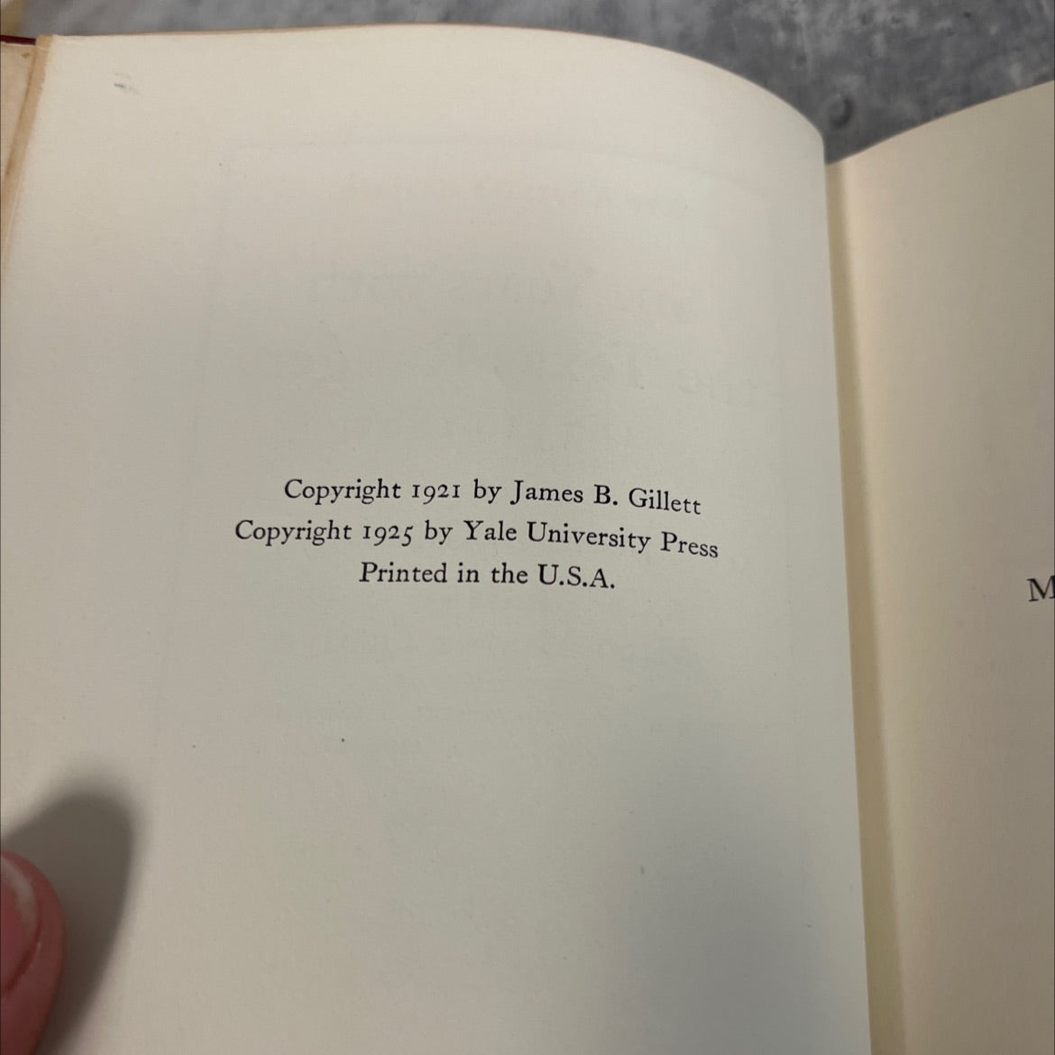 six years with the texas rangers 1875 to 1881 book, by james b. gillett, 1943 Hardcover image 3