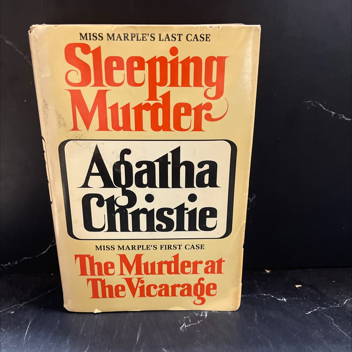 sleeping murder book, by agatha christie, 1976 Hardcover image 1