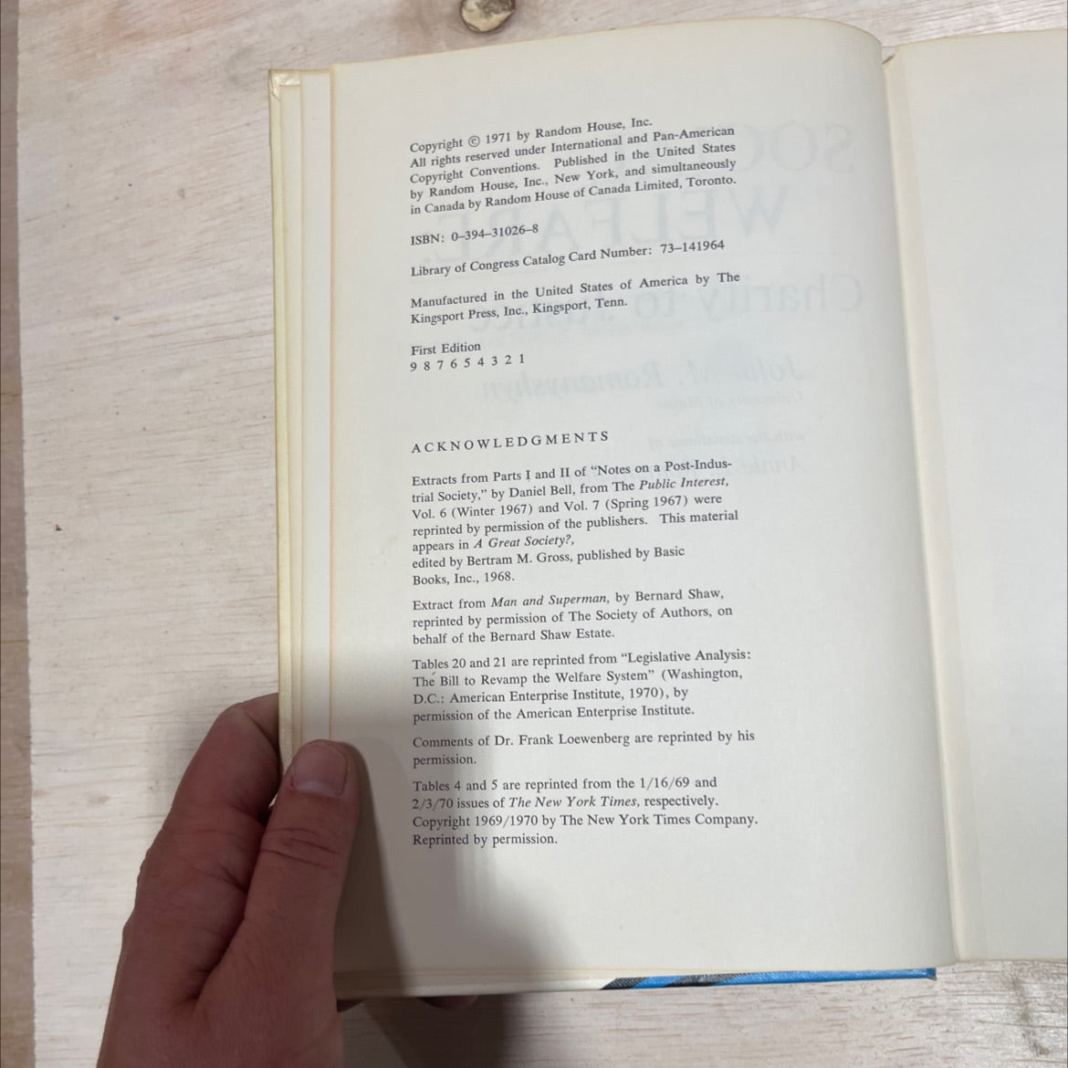 social welfare: charity to justice book, by john m. romanyshyn, 1971 Hardcover image 3
