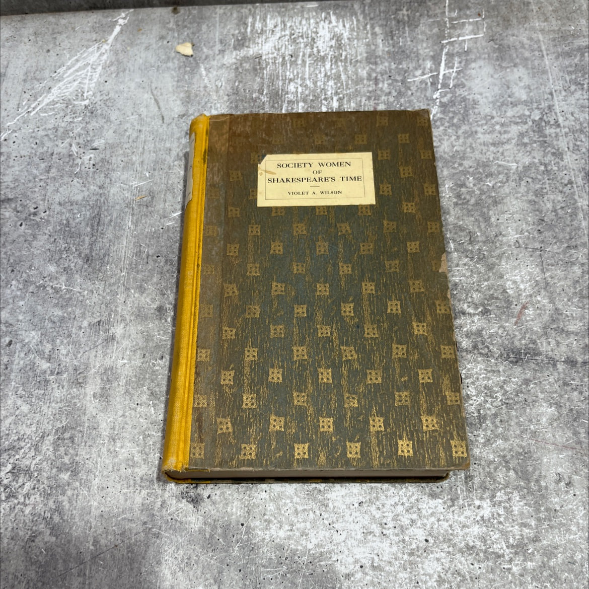 society women of shakespeare's time book, by violet a. wilson, 1970 Hardcover image 1