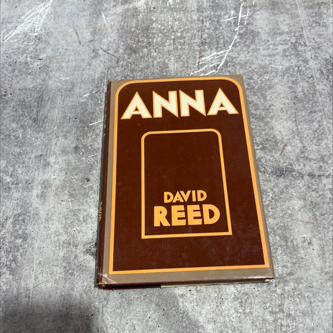 soda anna book, by David Reed, 1976 Hardcover image 1