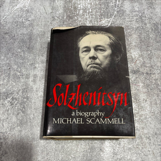solzhenitsyn a biography book, by michael scammell, 1984 Hardcover image 1