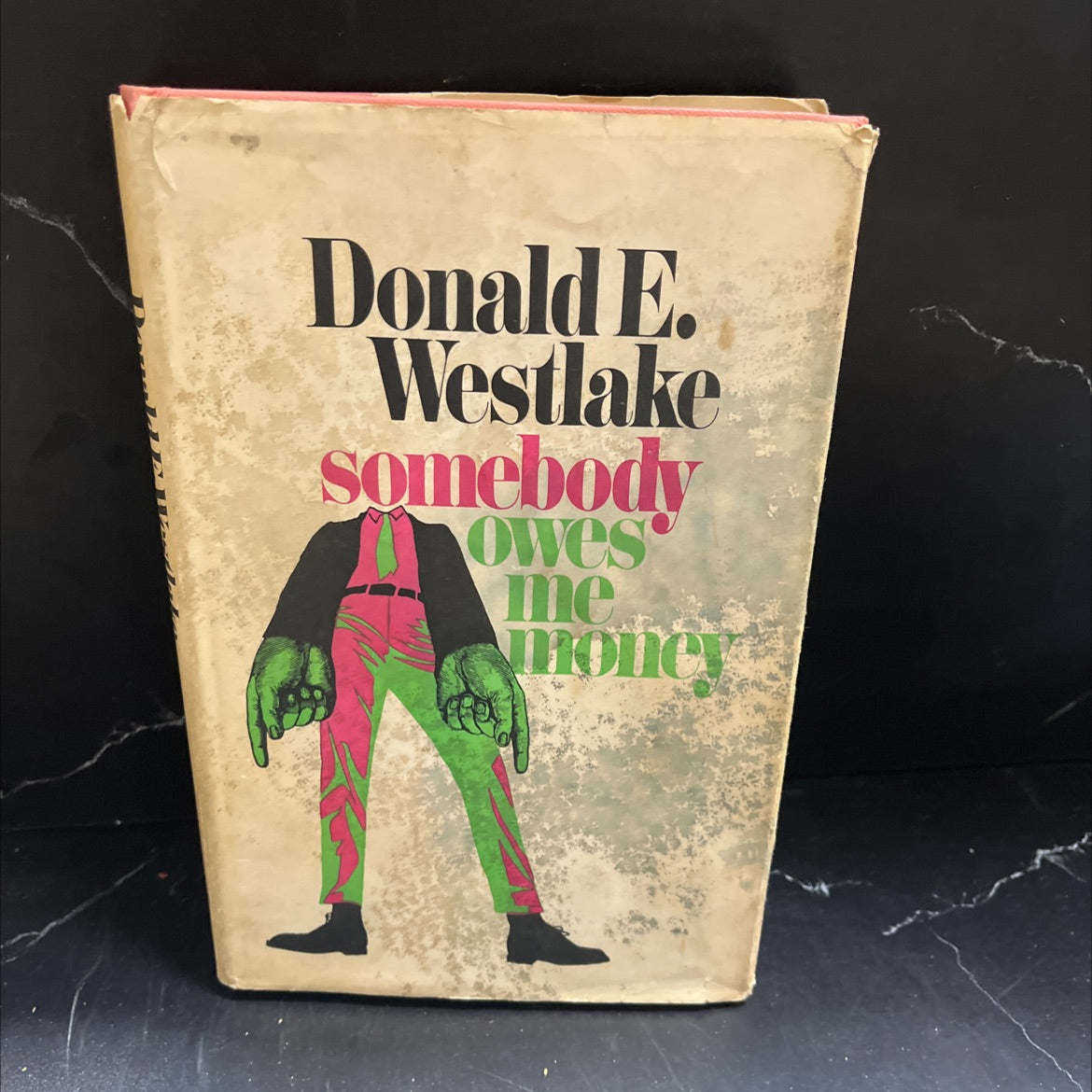 somebody cwes me money book, by donald e. westlake, 1969 Hardcover image 1