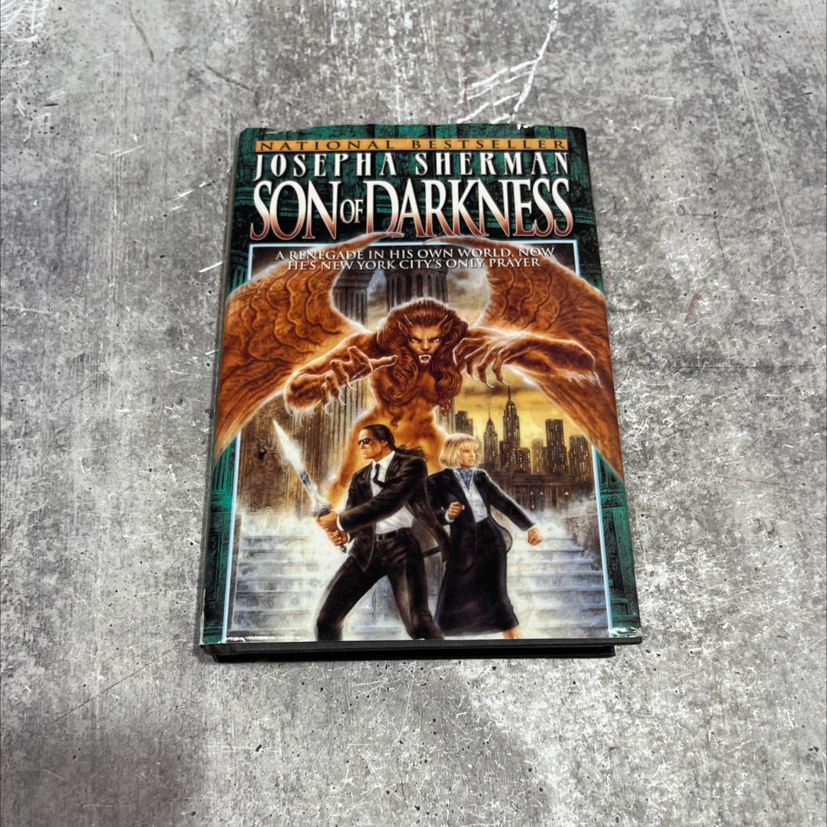 son of darkness book, by Josepha Sherman, 1998 Hardcover image 1
