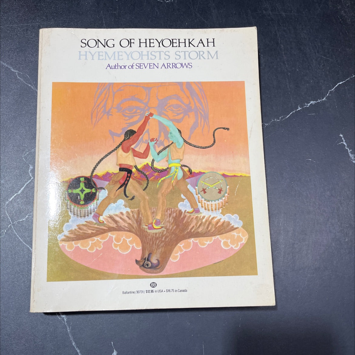 song of eyoehkah song hey sh book, by hyemeyohsts storm, 1983 Paperback image 1