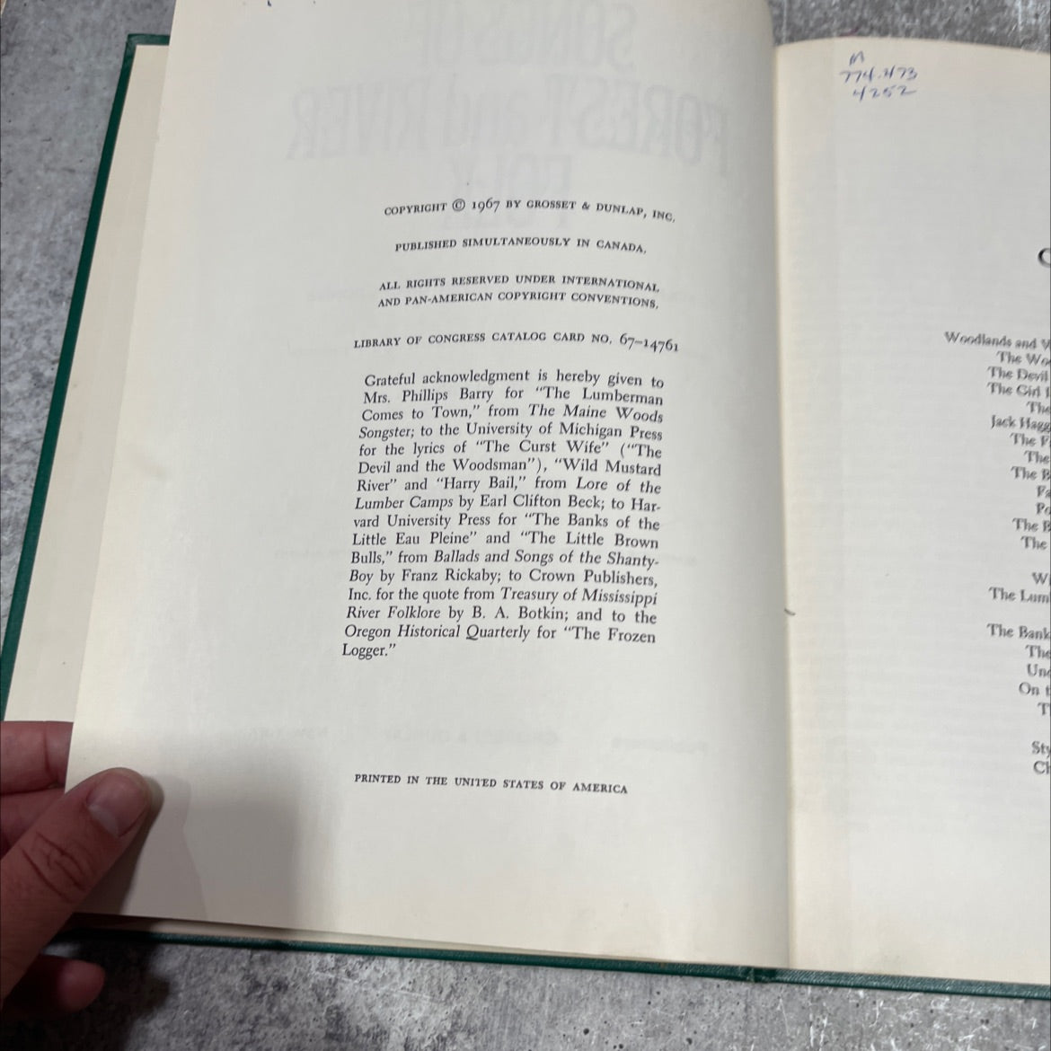 songs of forest and river folk folk songs ballads historical songs arranged for voice and piano with guitar chords image 3