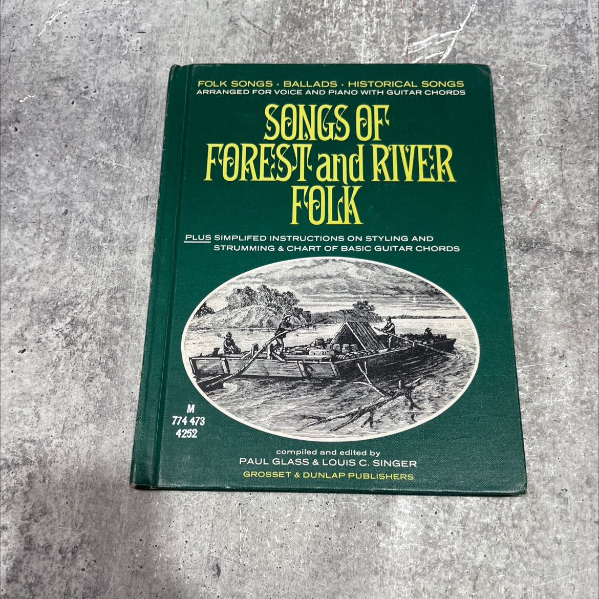 songs of forest and river folk folk songs ballads historical songs arranged for voice and piano with guitar chords image 1