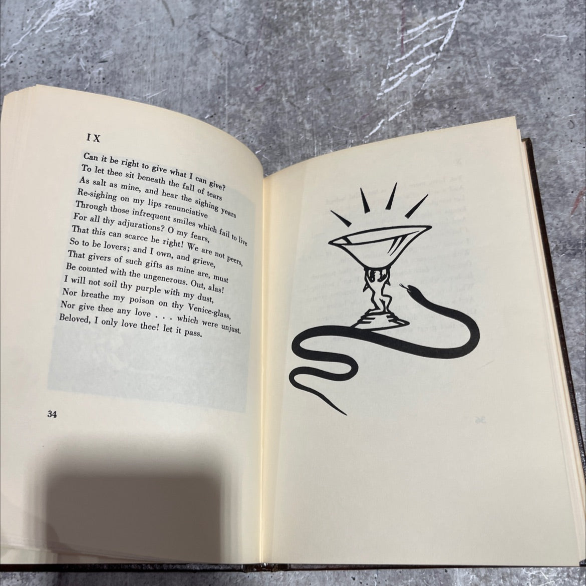 sonnets from the portuguese book, by elizabeth barrett browning, 1970 Hardcover image 4