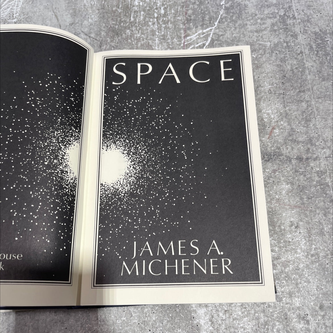 space book, by james a. michener, 1982 Hardcover image 2