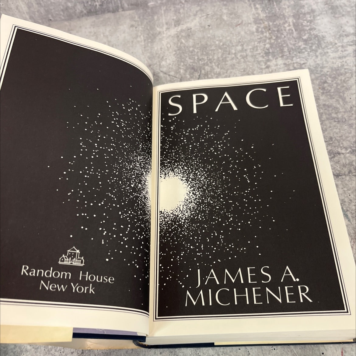 space book, by james a. michener, 1982 Hardcover image 2