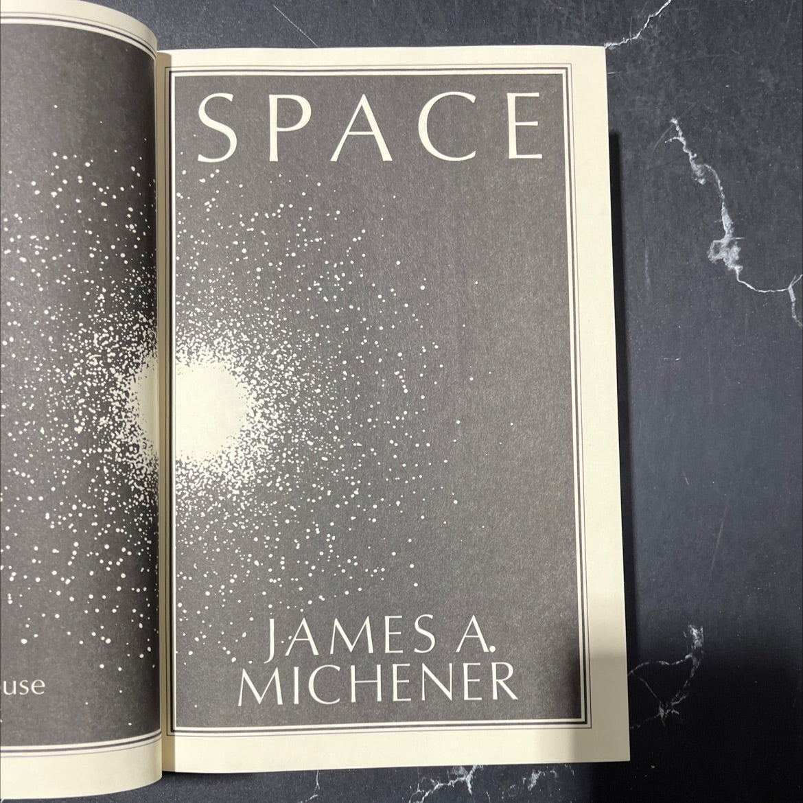 space book, by james a. michener, 1982 Hardcover image 2