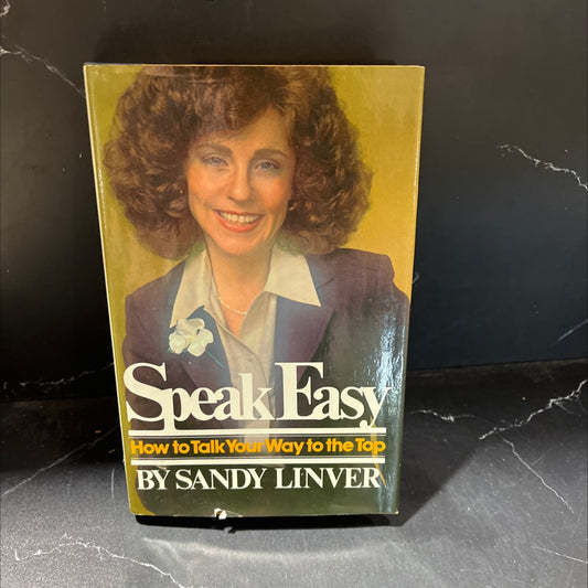 speak easy book, by sandy linver, 1978 Hardcover image 1