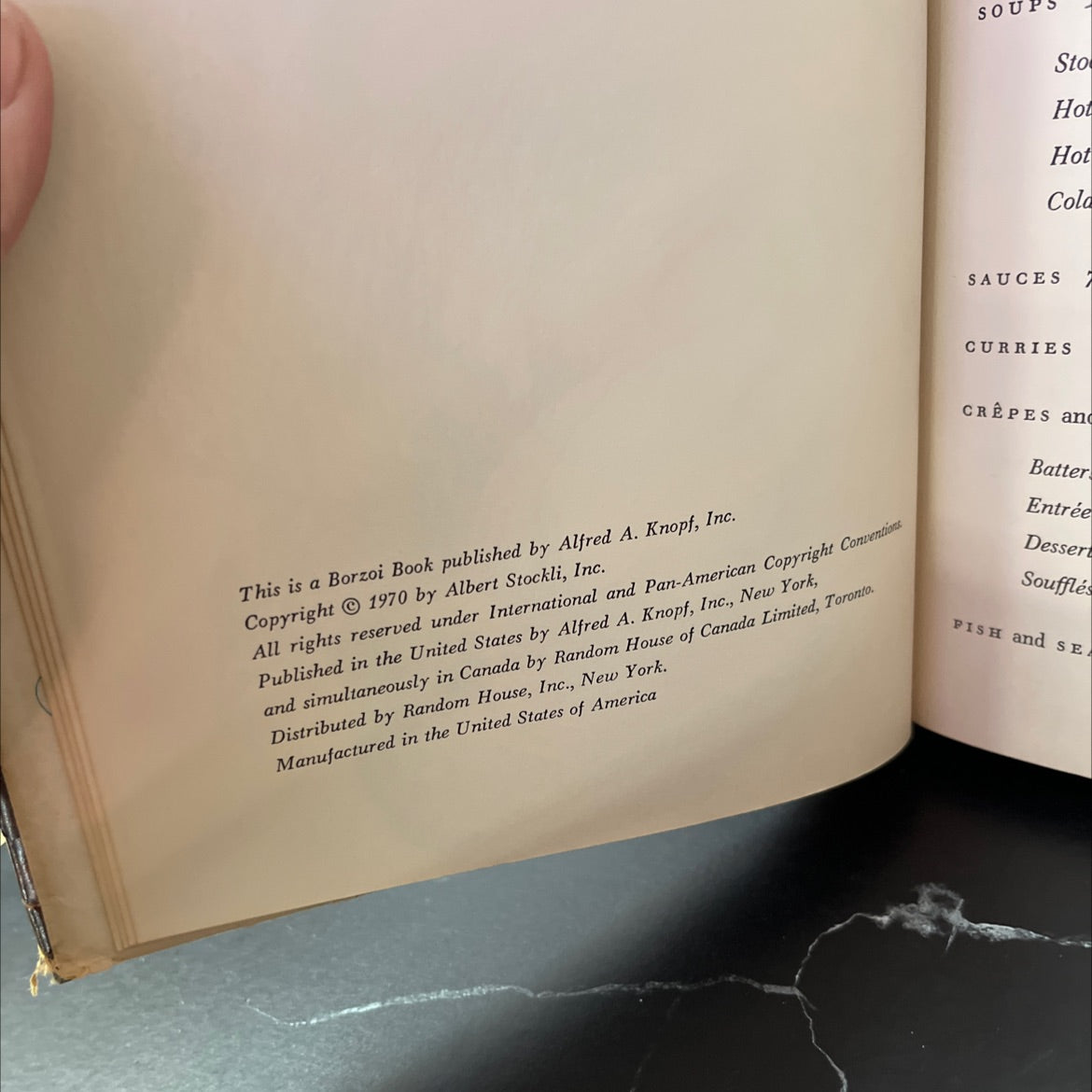 splendid fare book, by Albert Stockli, 1970 Hardcover image 3
