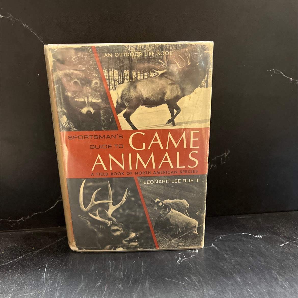 sportsman's guide to game animals book, by Leonard Lee Rue III, 1971 Hardcover image 1
