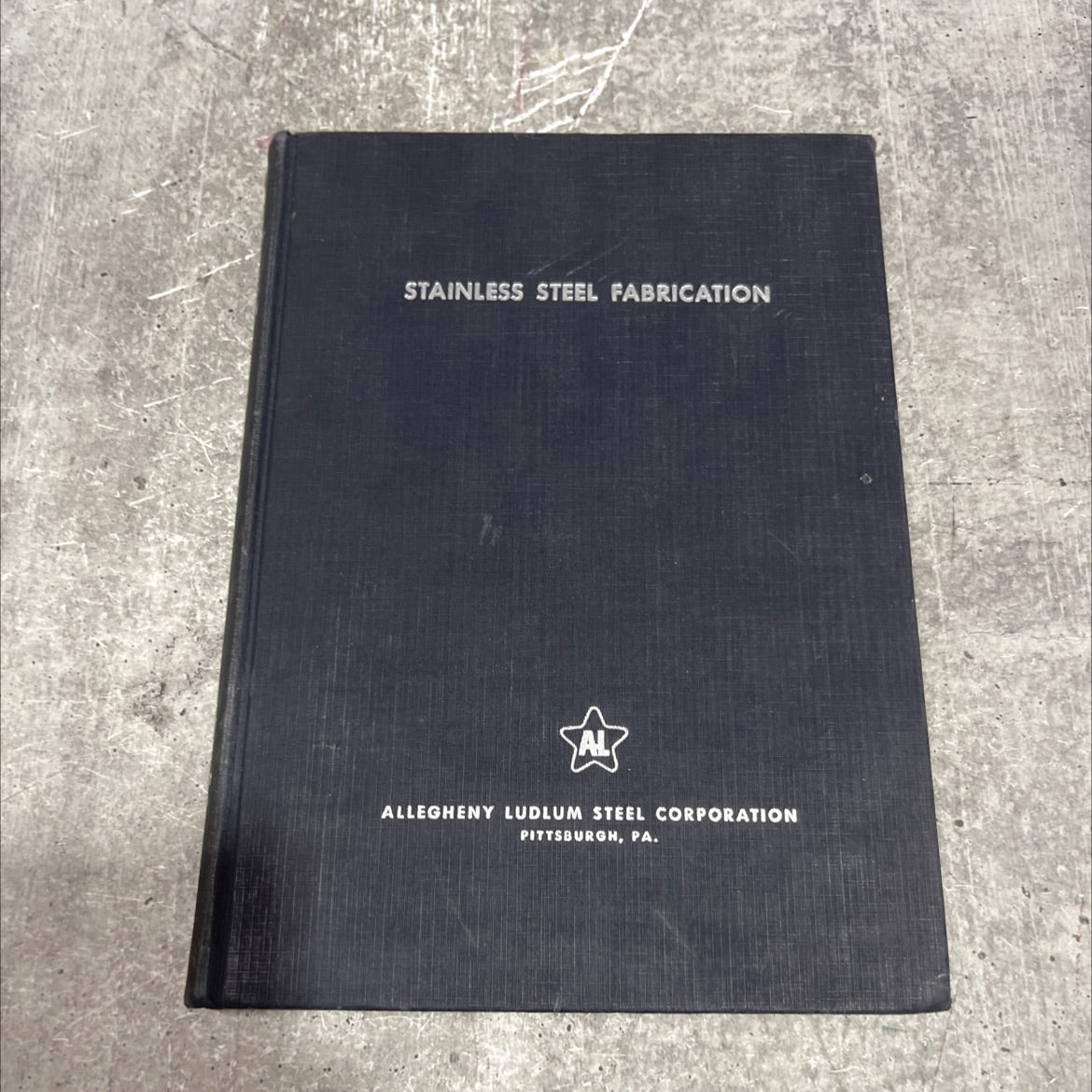 stainless steel fabrication handbook book, by unknown, 1958 Hardcover image 1
