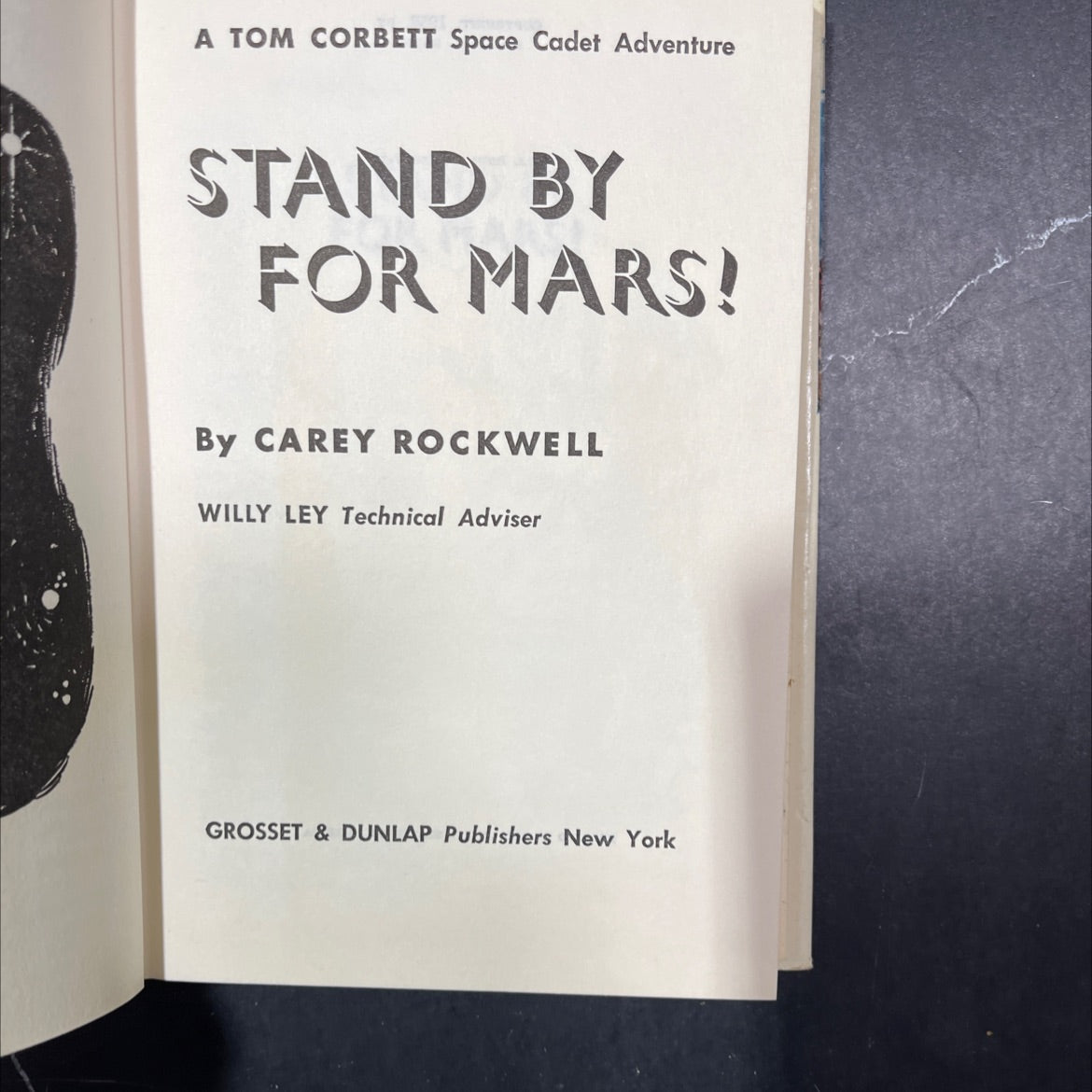 stand by for mars! book, by carey rockwell, 1952 Hardcover image 2