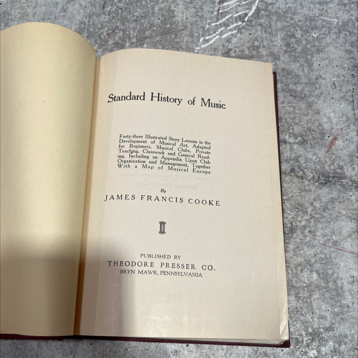 standard history of music forty-three illustrated story lessons in the development of musical art book, by james image 2