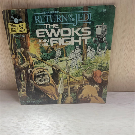 star wars: returned the ewoks join the fight book, by George Lucas, 1983 Paperback, First Edition, Vintage image 1
