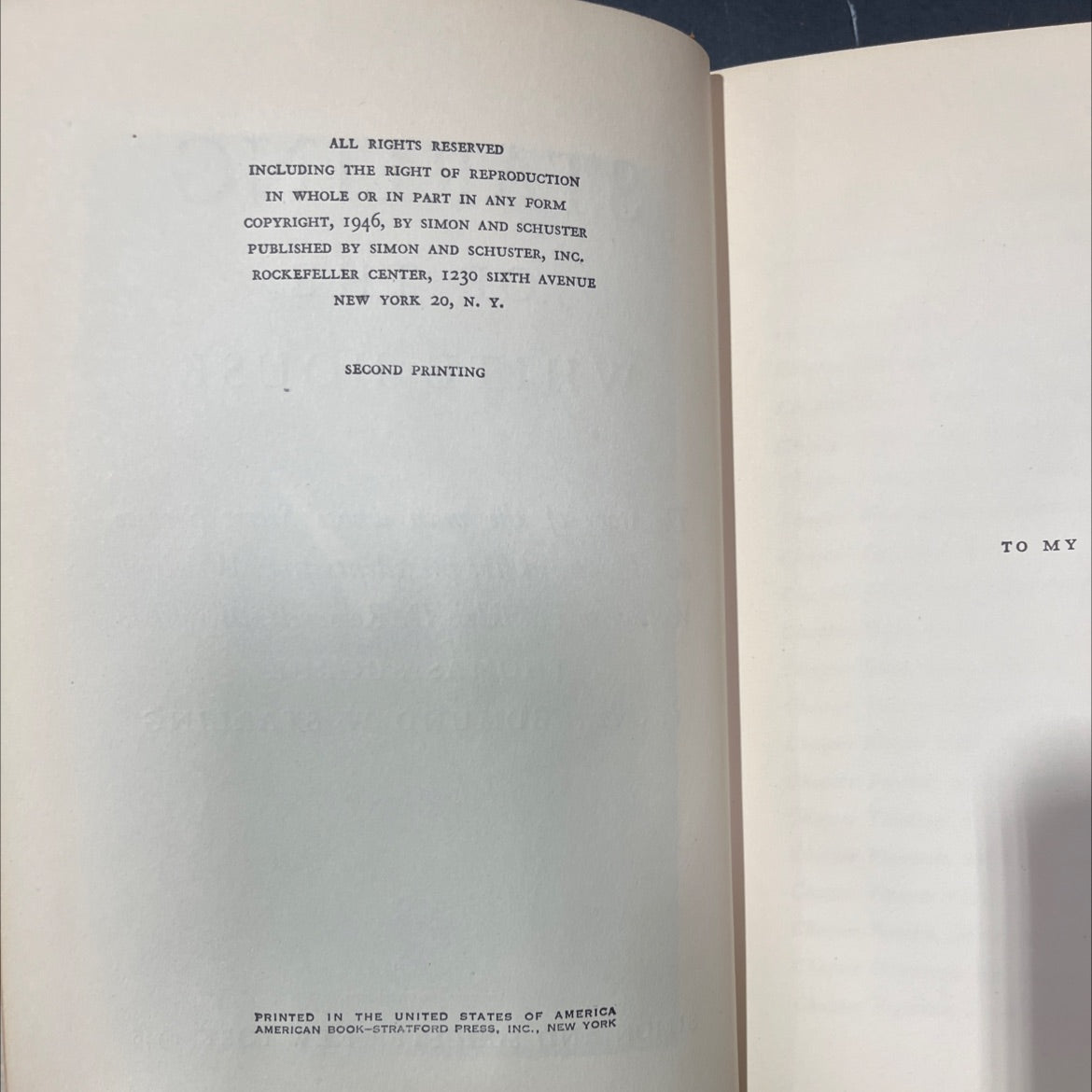 starling of the white house book, by colonel edmund w. starling, 1946 Hardcover image 3