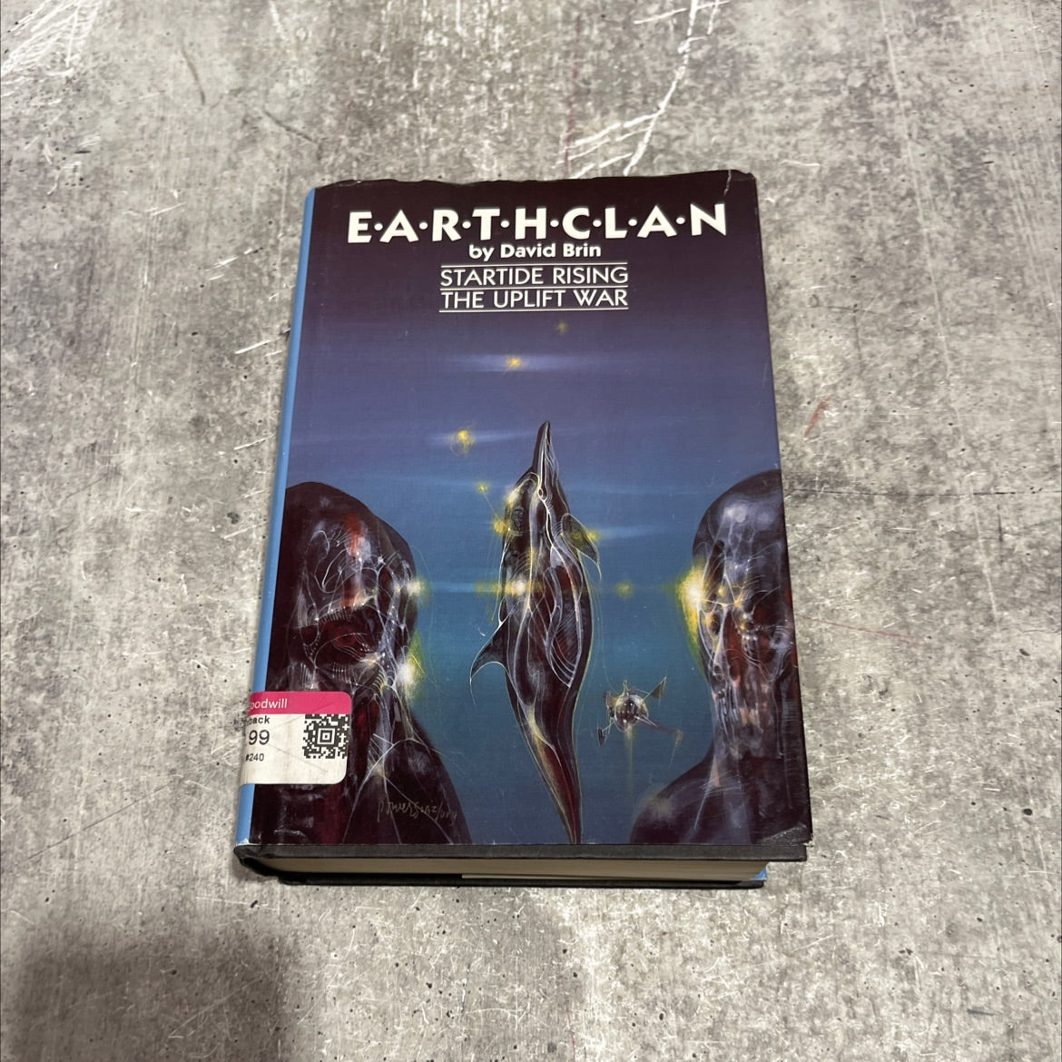 startide rising book, by David Brin, 1983 Hardcover image 1