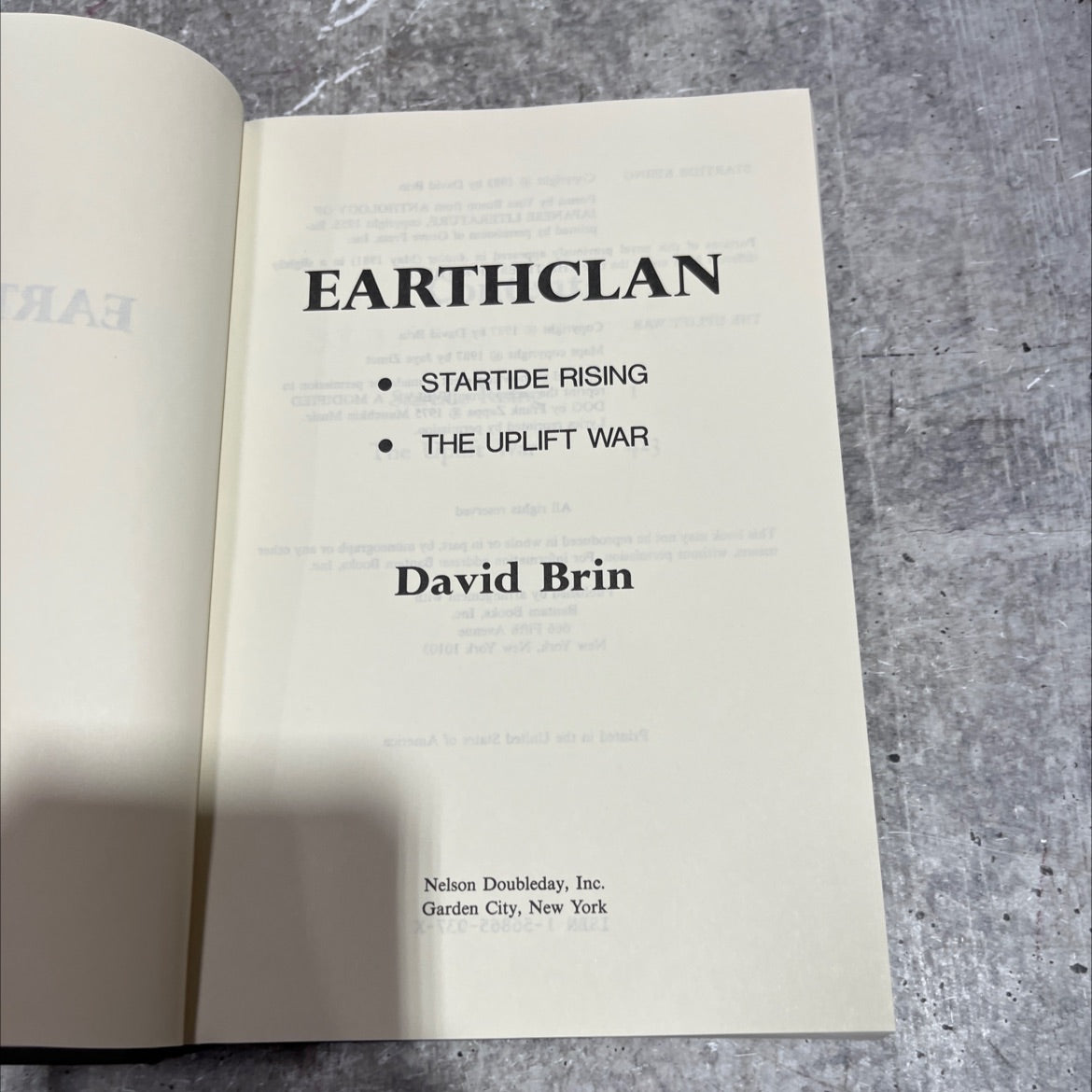 startide rising book, by David Brin, 1983 Hardcover image 2