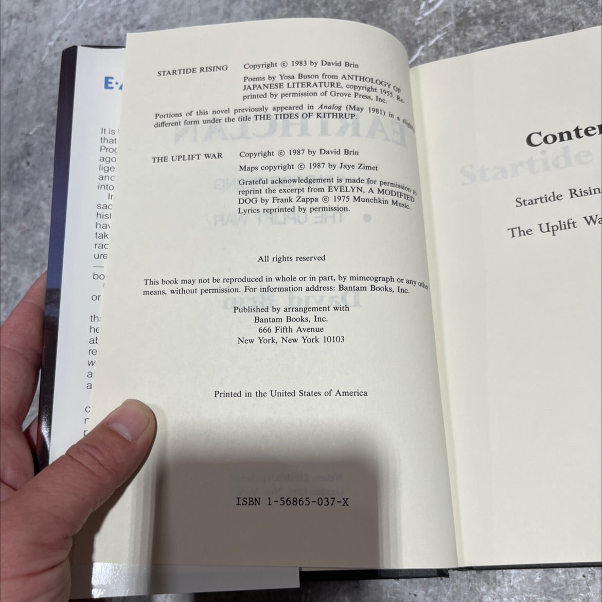 startide rising book, by David Brin, 1983 Hardcover image 3