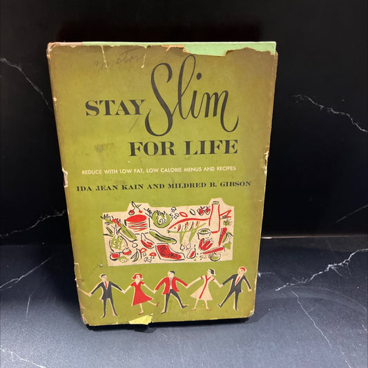 stay slim for life diet-cookbook for overweight millions low fat low calorie menus and recipes book, by ida jean kain image 1