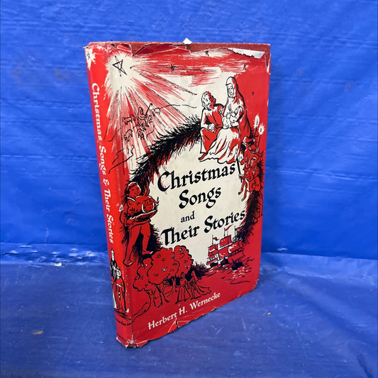 stories asked us christmas songs and their stories book, by Herbert H. Wernecke, 1957 Hardcover image 1