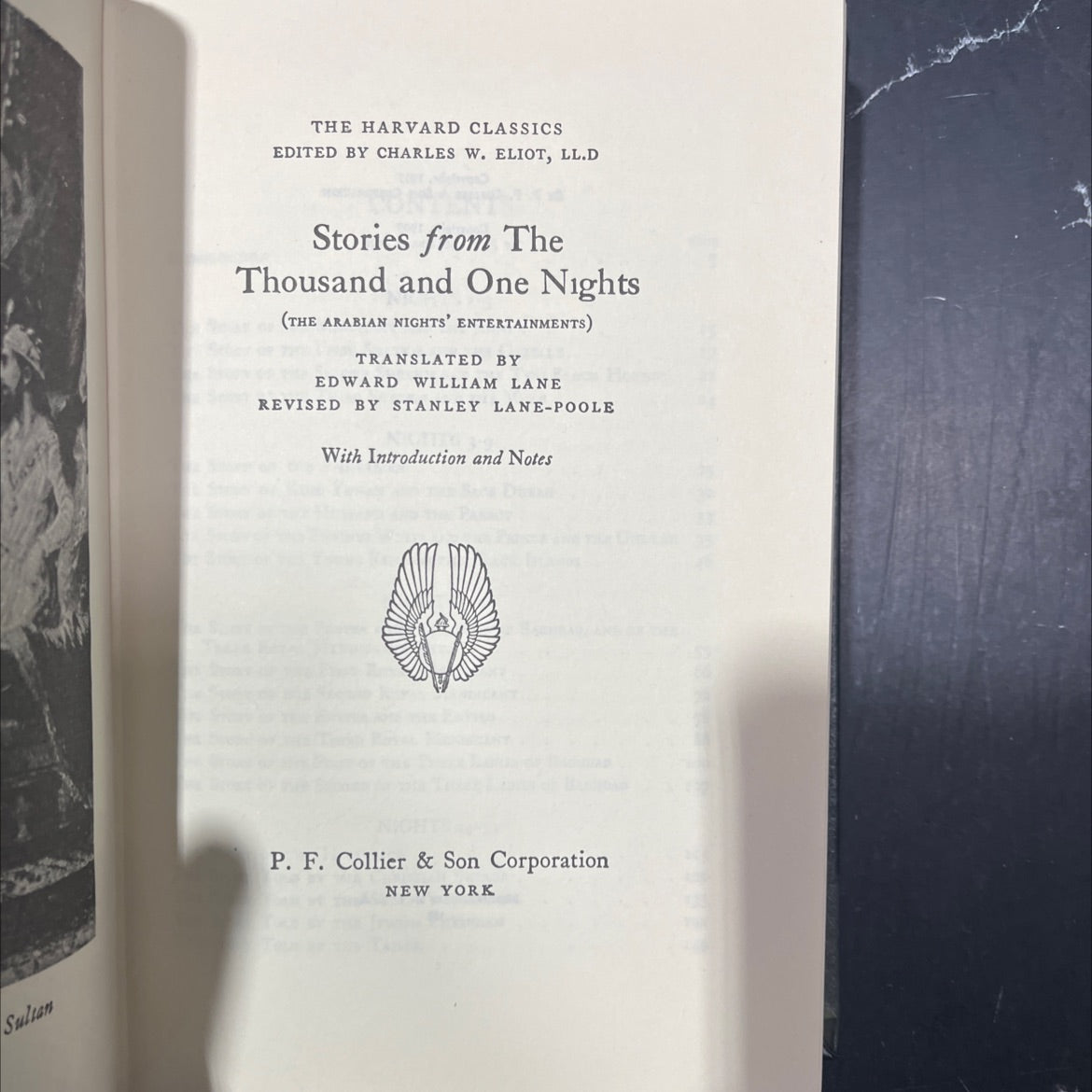 stories from the thousand and one nights book, by edward william lane, 1937 Hardcover image 2
