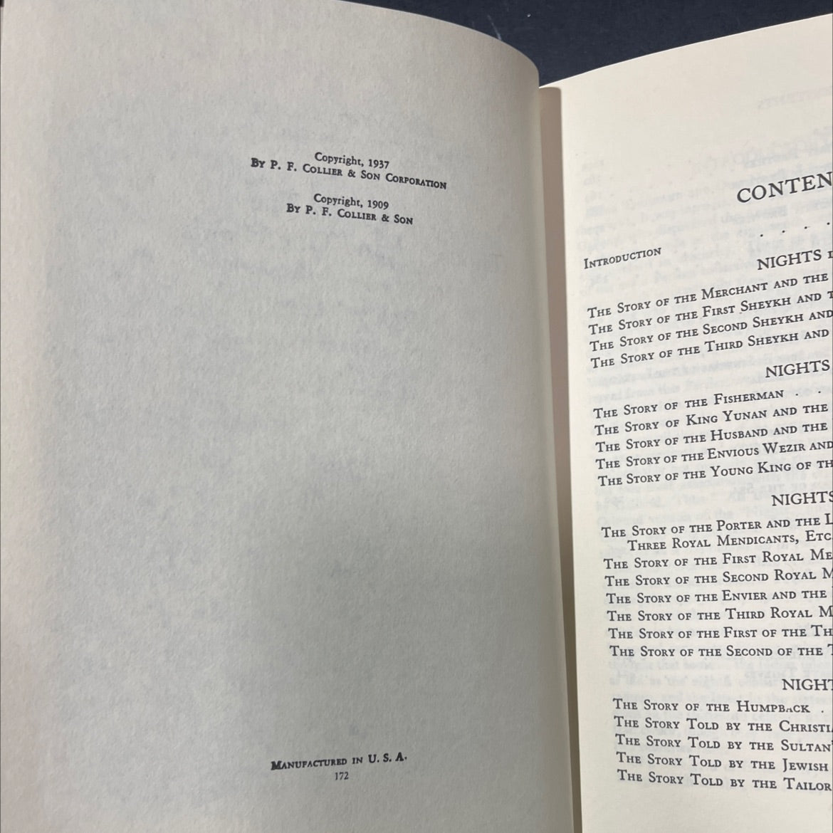 stories from the thousand and one nights book, by edward william lane, 1937 Hardcover image 3