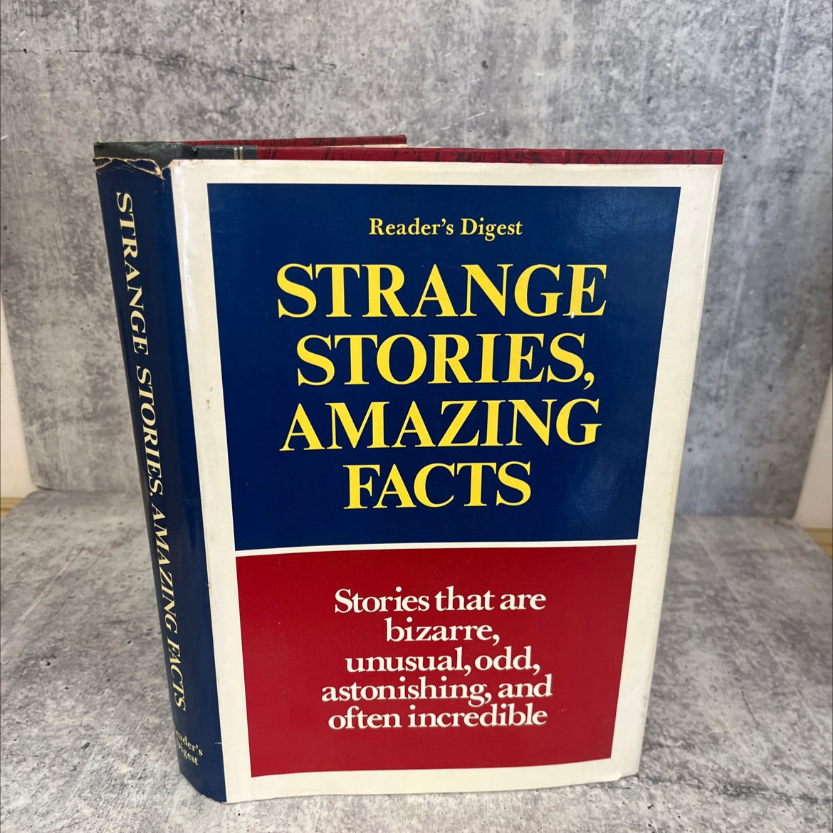 strange stories, amazing facts book, by unknown, 1977 Hardcover, Vintage image 1