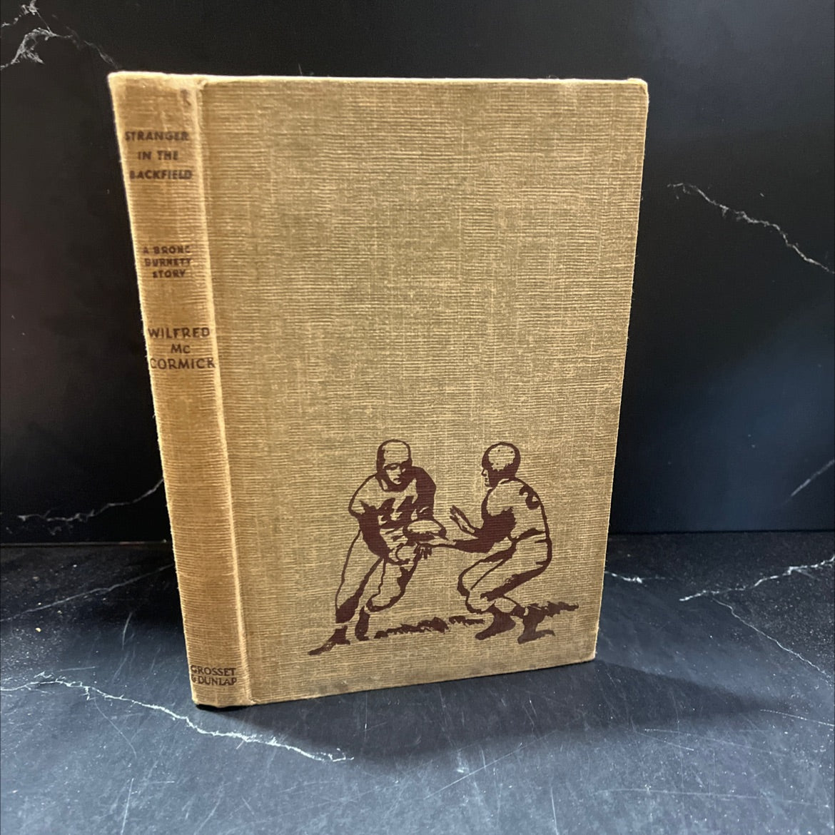 stranger in the backfield a bronc burnett story book, by wilfred mccormick, 1960 Hardcover image 1