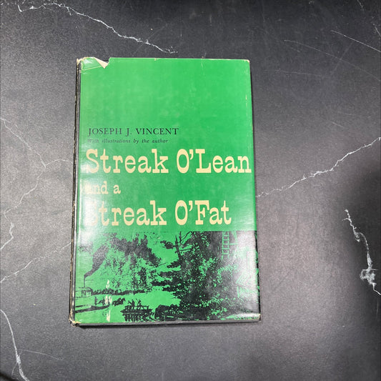 SIGNED streak o'lean and a streak o'fat book, by joseph j. vincent, 1964 Hardcover image 1